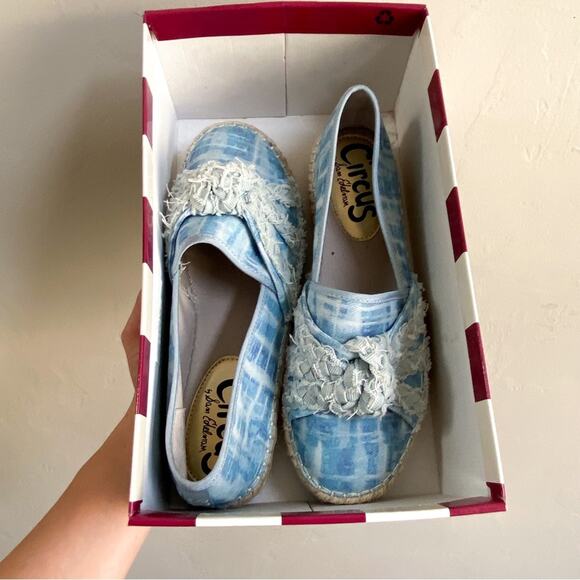 NWT‎ Sam Edelman Lani Blue Espadrilles - Picture 2 of 5